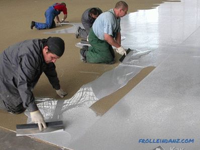 DIY polimer padló - hogyan készítsünk (+ fotók)