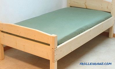 Hogyan készítsünk egyszemélyes ágyat magadnak