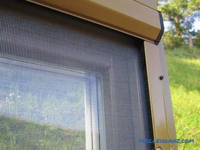hogyan telepítsünk egy szúnyoghálót egy műanyag ablakon