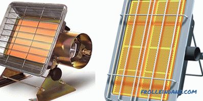 Az infravörös melegítők műszaki jellemzői