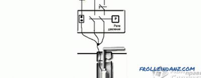 Merülő szivattyú csatlakozási rajz - Az akkumulátor és a szivattyú csatlakoztatása