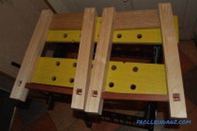 Fából készült széklet csinálja magát: gyors és egyszerű
