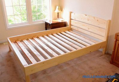Hogyan készítsünk egy kétszemélyes ágyat magadnak