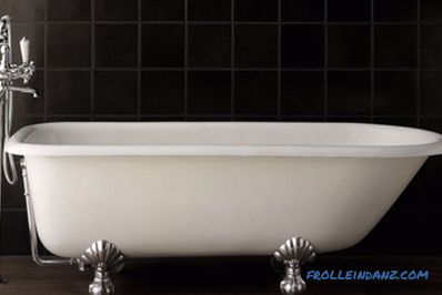 A fürdők típusai - amelyek jobbak és praktikusabbak
