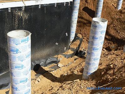 Fal alagsor vízelvezető - vízelvezető rendszer