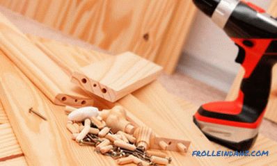 Fából készült szekrény-do-it-yourself: gyártási jellemzők