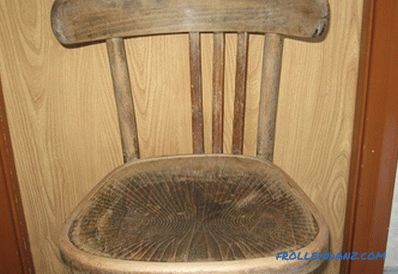 Fából készült szék-javítás: szabályok és jellemzők
