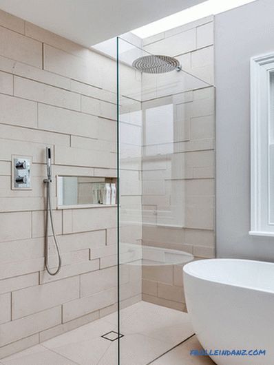 Skandináv stílusú fürdőszoba - tervezési szabályok és fotó-ötletek