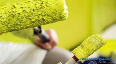 Hogyan kell festeni dekoratív vakolat - festés vakolat