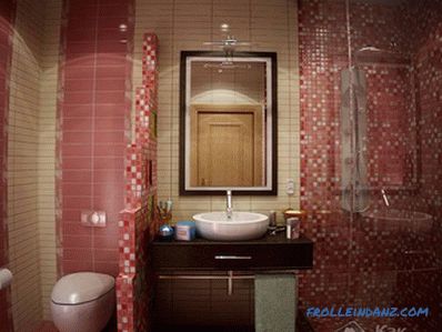 Hogyan kell felszerelni a fürdőszobát - fürdőszobai felszereléseket (+ fotók)