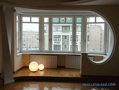 Hogyan készítsünk erkélyt az apartman saját kezével (belül és kívül) + fotó