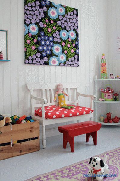 Gyermekszoba skandináv stílusban