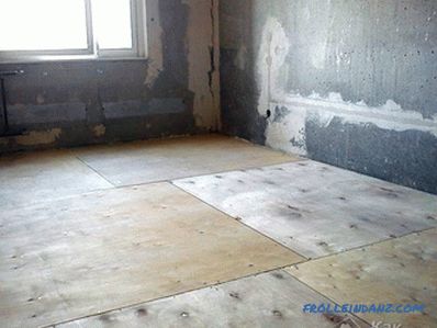 Hogyan lehet eltávolítani a régi padlót - a padló lebontását