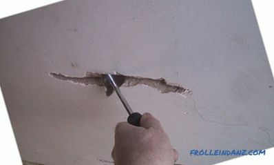 Hogyan kell a falakat saját kezükkel tömíteni