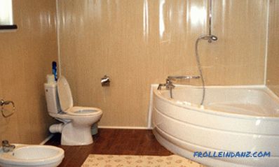A fürdőszobát saját kezükkel díszített PVC panelekkel és kiváló minőségű + videóval díszítik