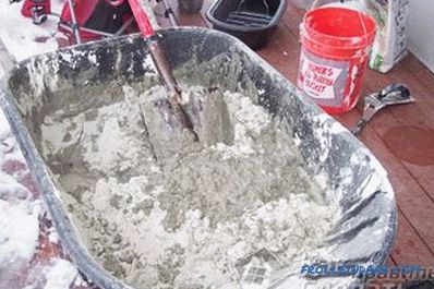 Hogyan készítsünk betont - saját betétet