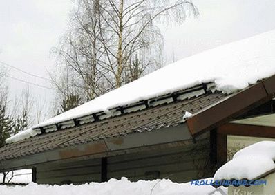 Hóvédők telepítése - hóvédők telepítése a tetőre