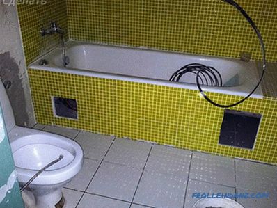 A fürdőszobát és a WC-t ötvözve - hogyan lehet átalakítani (+ fotó)