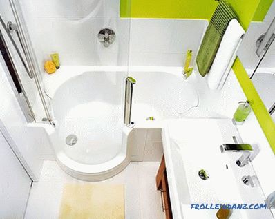 Kis fürdőszobabelső - fürdőszoba kialakítás