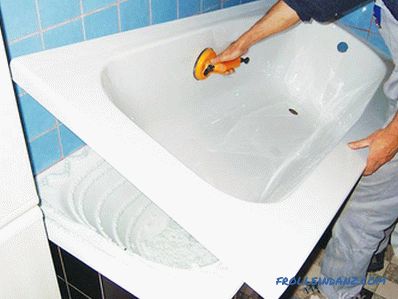 DIY fürdő helyreállítása - hogyan lehet helyreállítani a fürdőt
